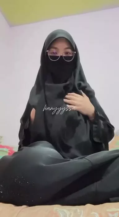 Hijaber Cadar Hitam Sange